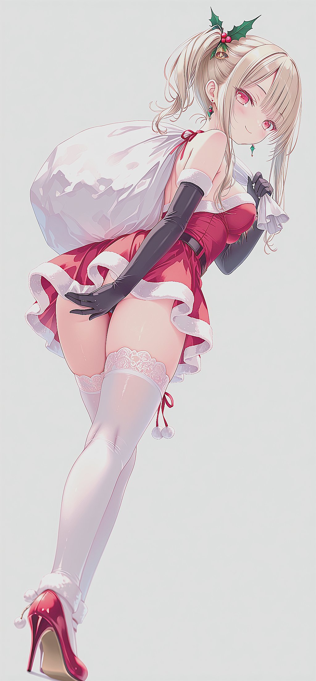 【恋上换装娃娃】喜多川海梦 圣诞夜的红白魅惑，辣妹少女的节日奇迹