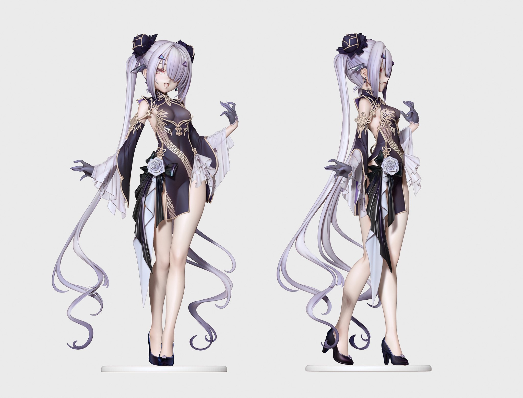 【碧蓝航线】埃尔比 幽兰暗香中的小恶魔诱惑