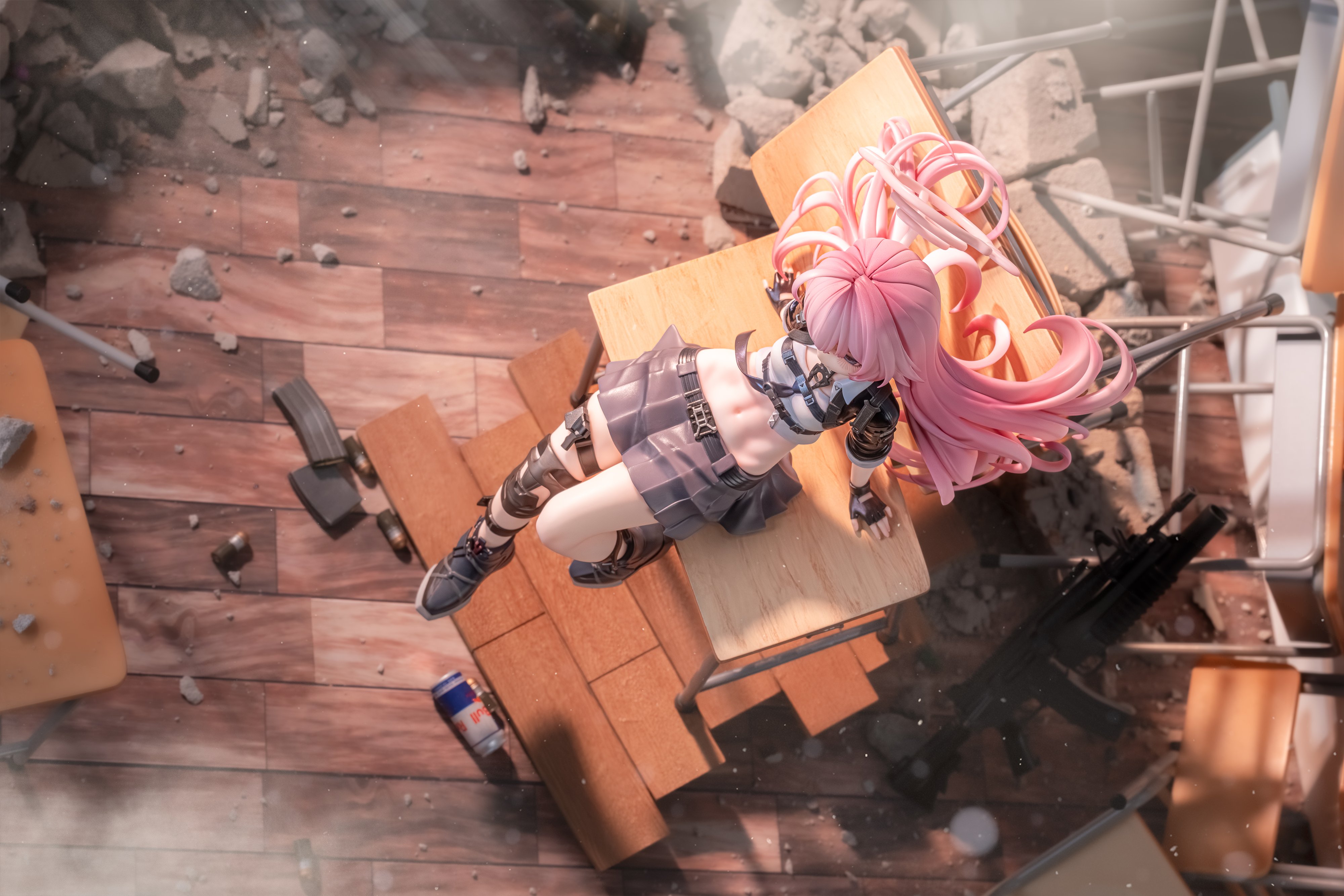 【蔚蓝档案】小鸟游星野 · 废墟教室中的午后慵懒与硝烟余晖