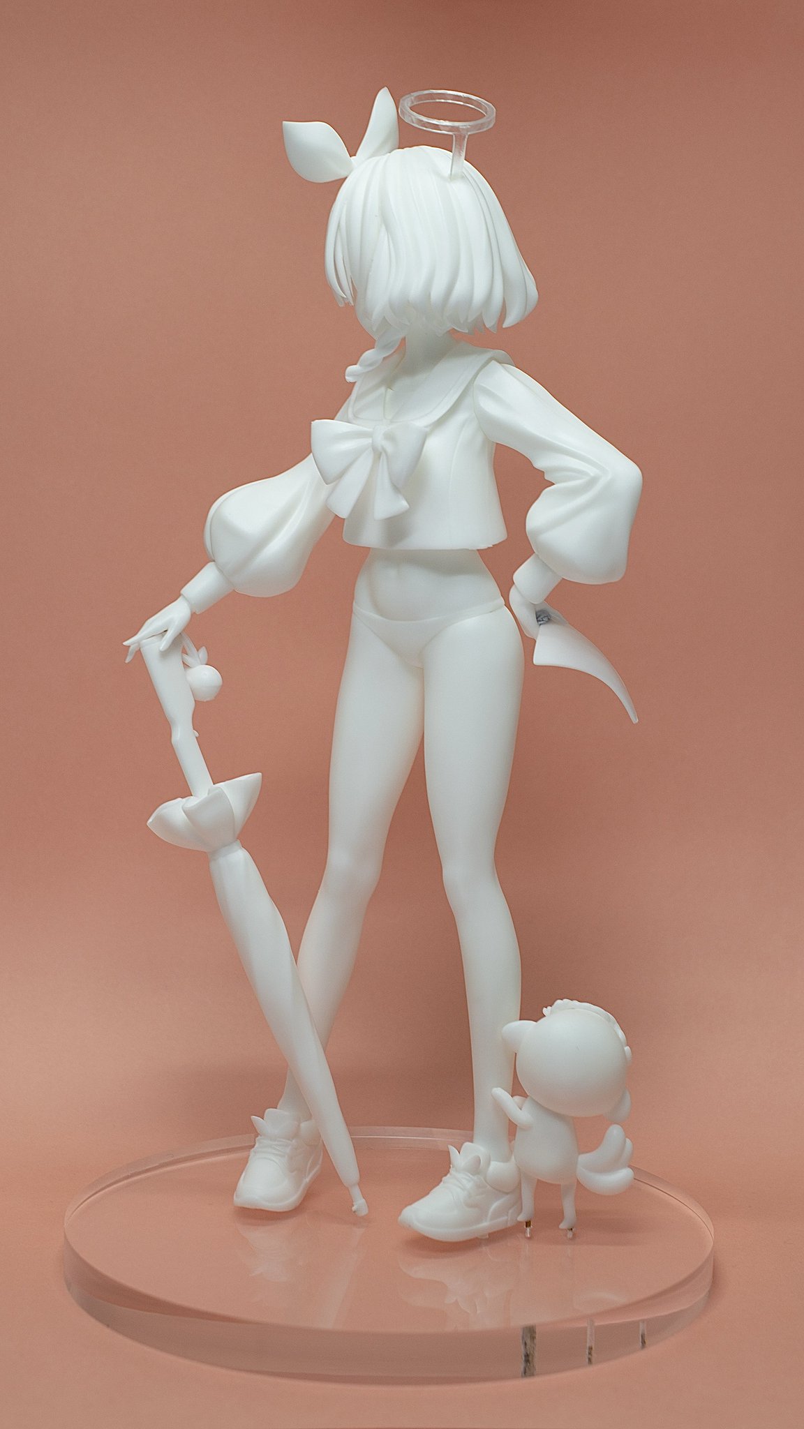 【蔚蓝档案】普拉娜 于纯白间绽放的寂静之伞