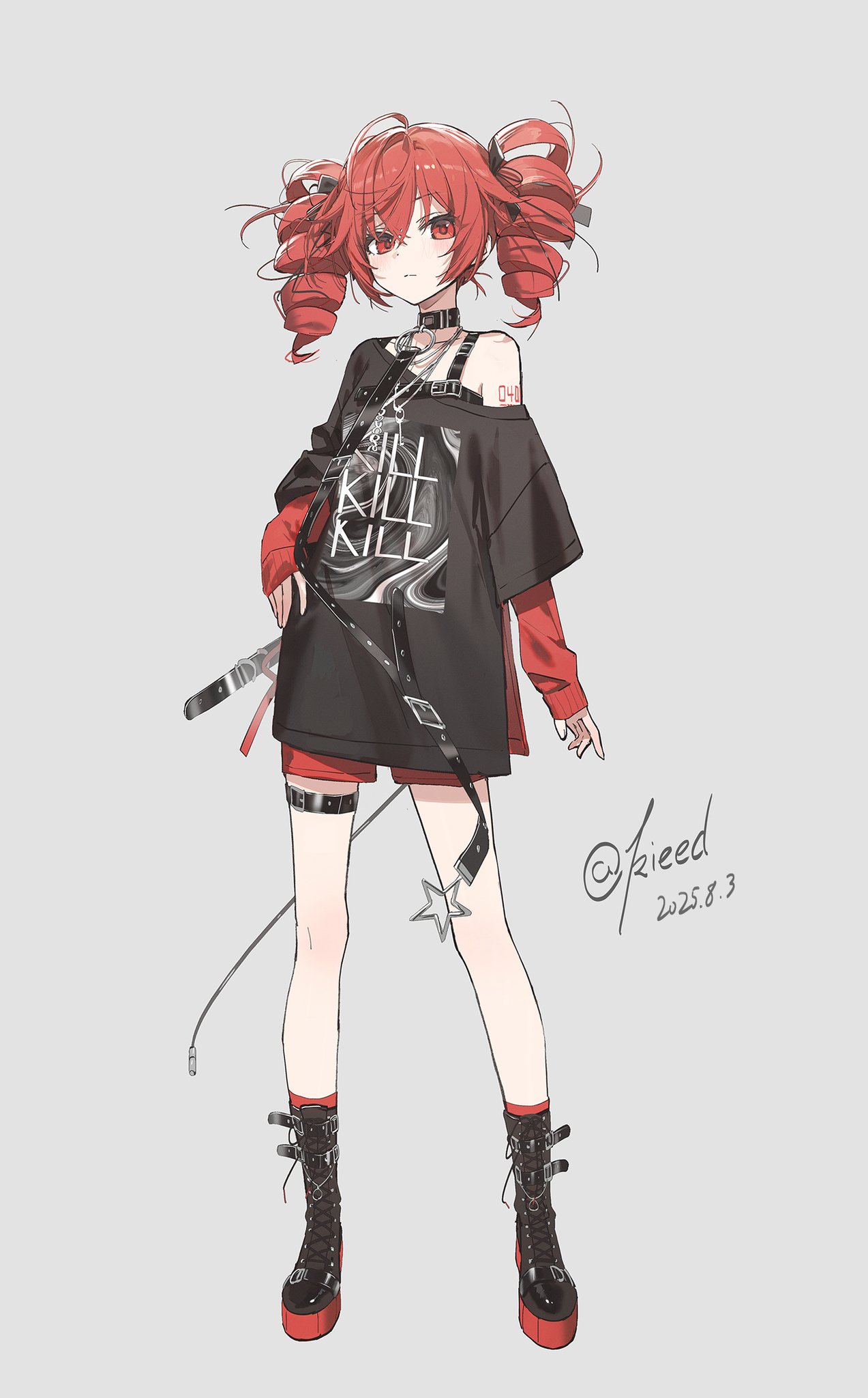 【UTAU】重音テト 机能风暴席卷街头，赤瞳钻头的朋克进化论