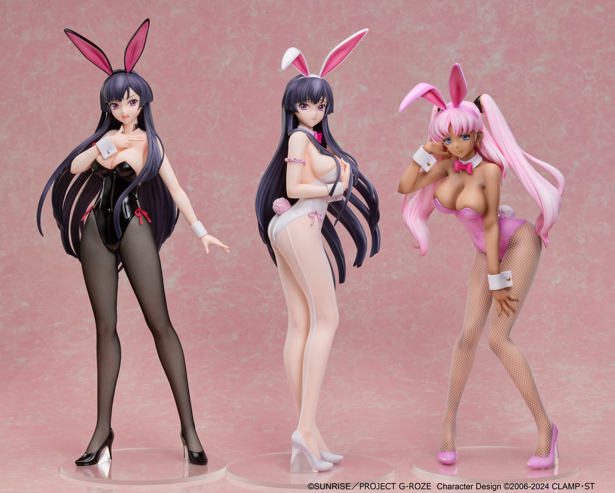 【Code Geass 夺还的罗泽】萨库雅与凯瑟琳的兔女郎盛宴 光影交织下的皇室尊严与异域魅惑