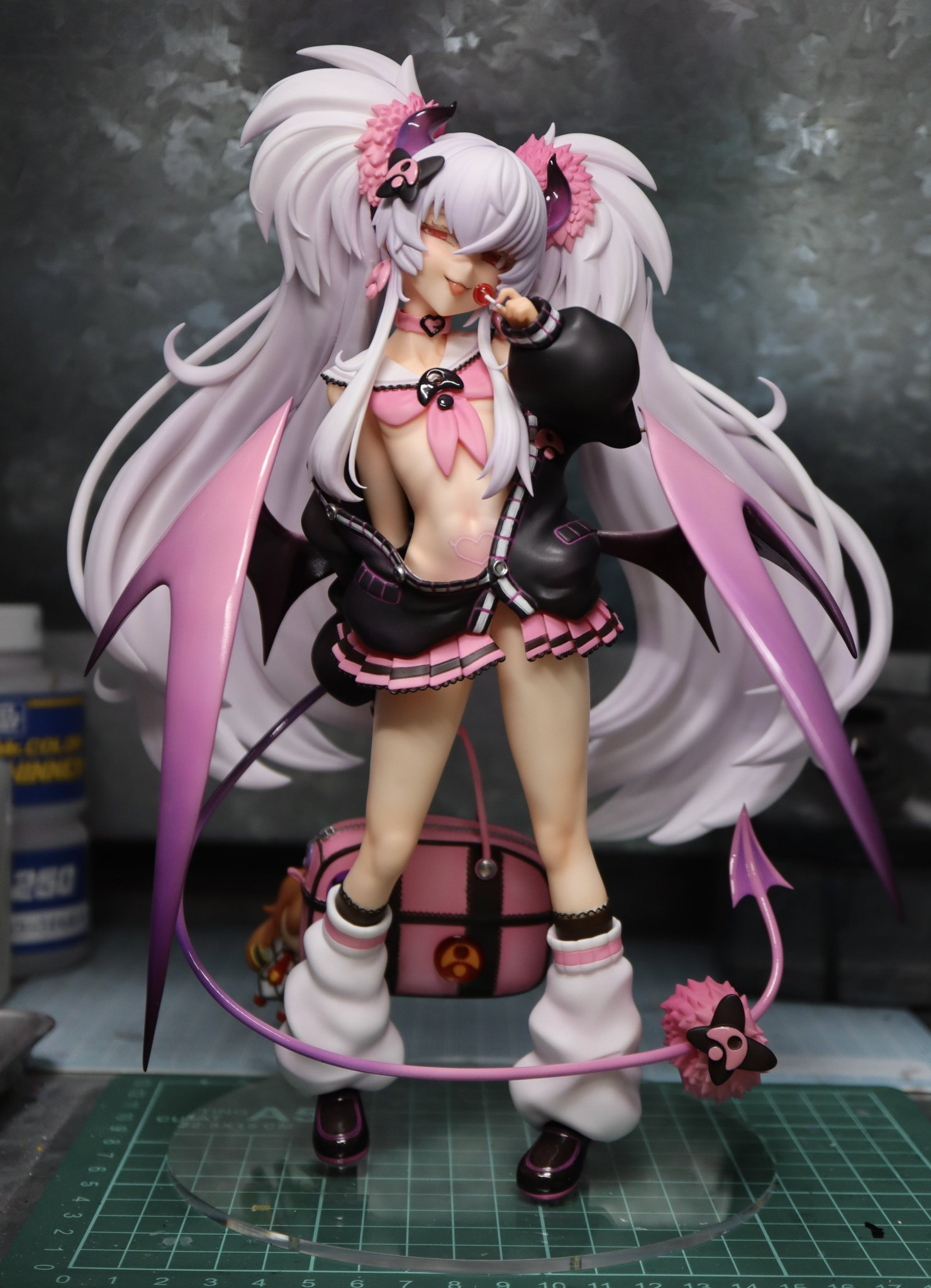 【Guchico原创】小恶魔Gris 粉色叛逆与辣妹风情的指尖诱惑