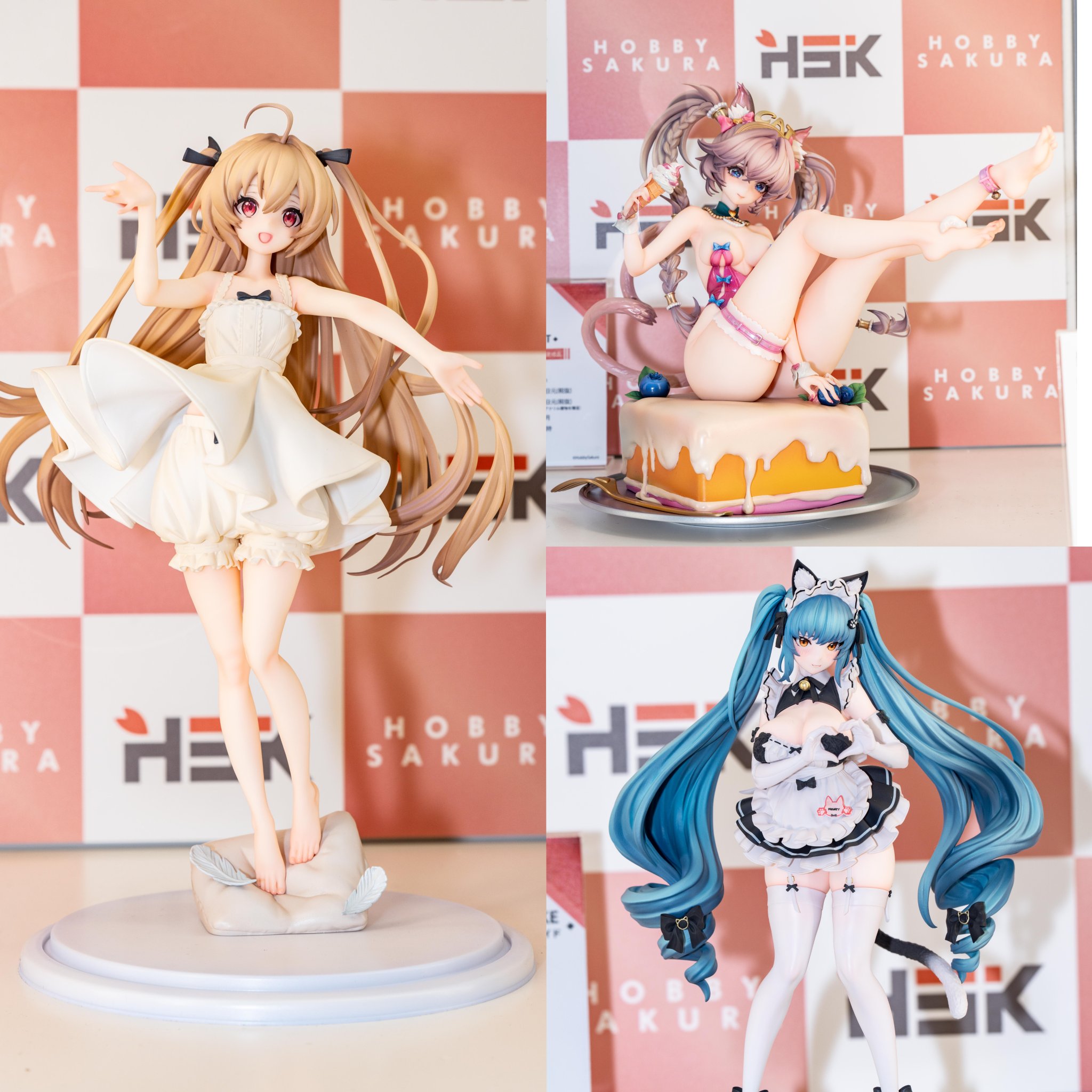 【Hobby Sakura】灵动白裙与甜美猫娘 邂逅哈彼樱花新作的唯美盛宴
