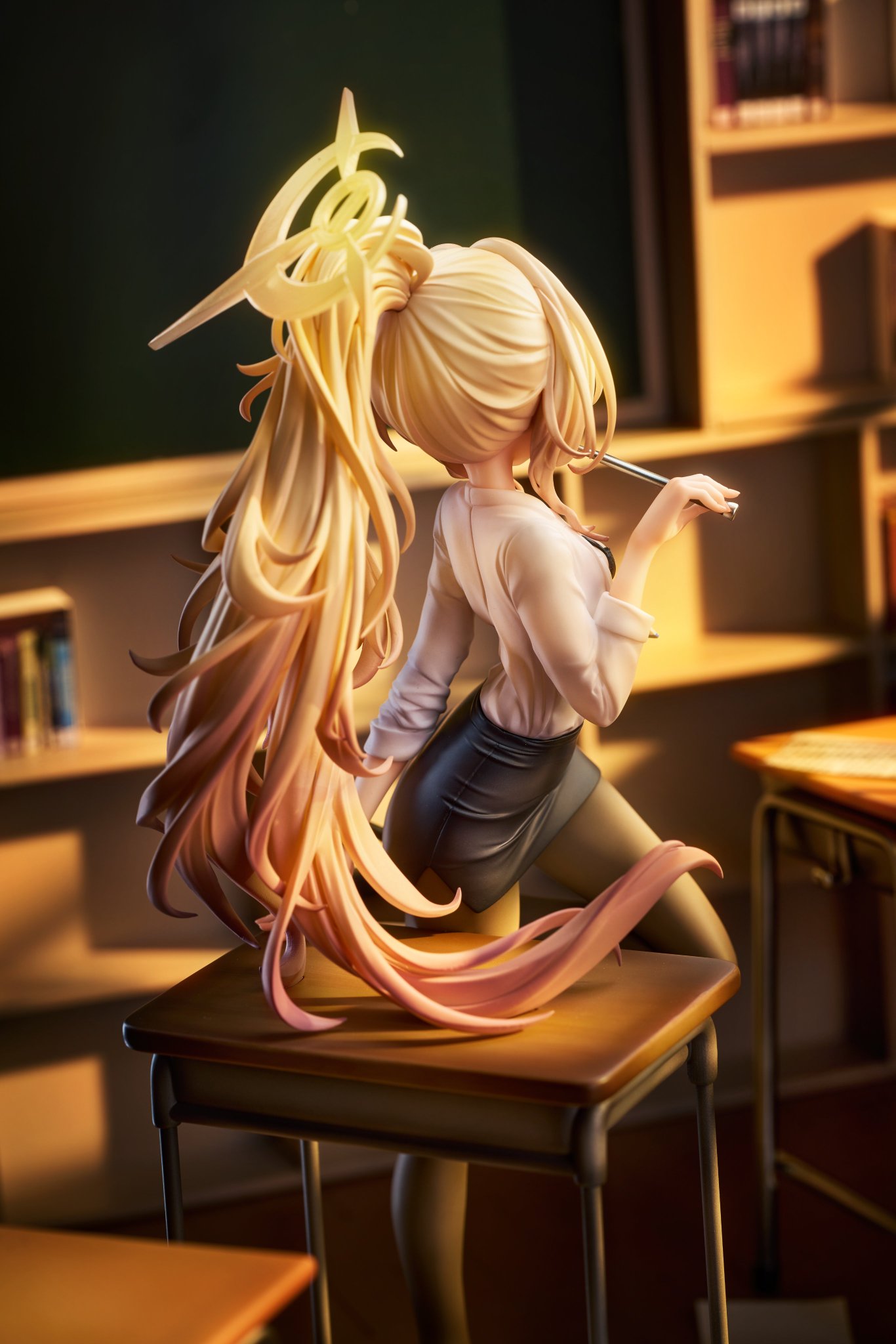 【蔚蓝档案】阿斯玛时 夕阳下的代课老师，那份冷静却撩人的知性美