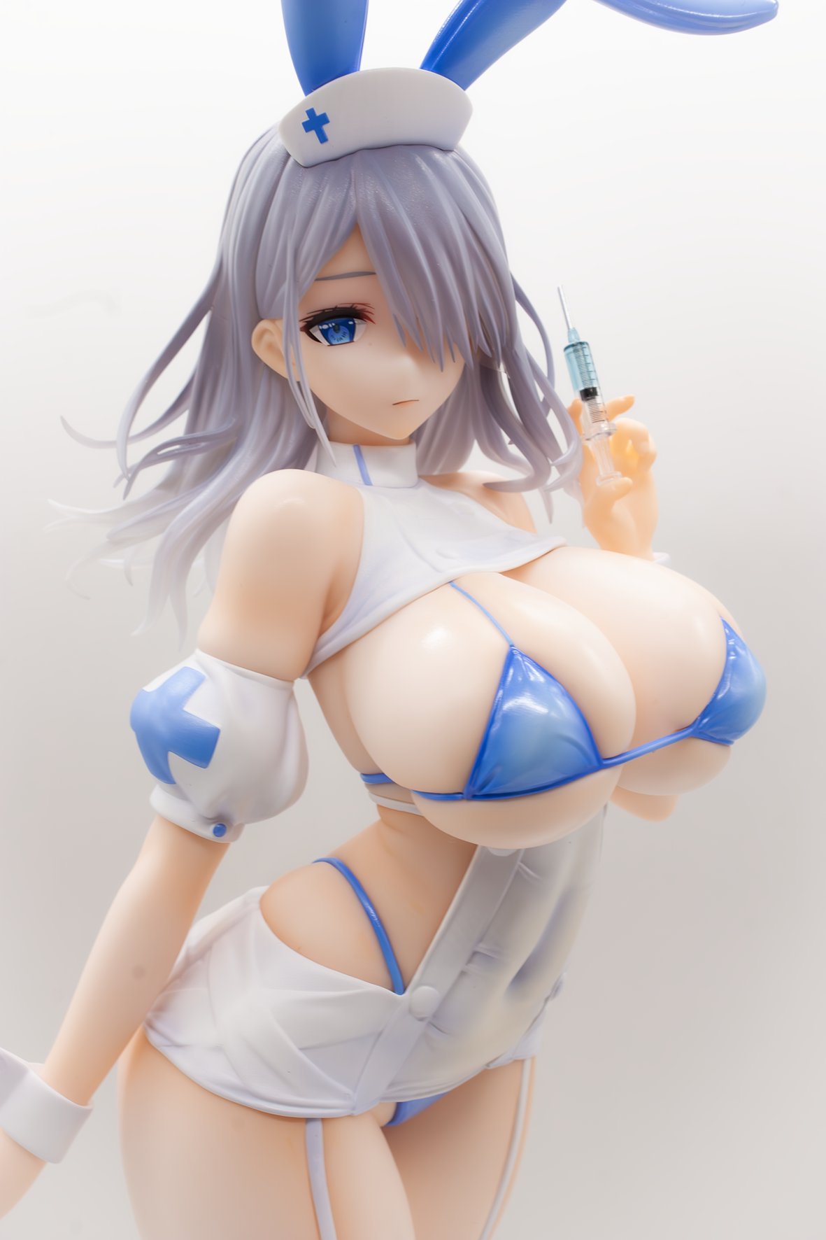 【七瀬めるち原创】危险护士兔女郎 银发御姐的禁忌诊疗室