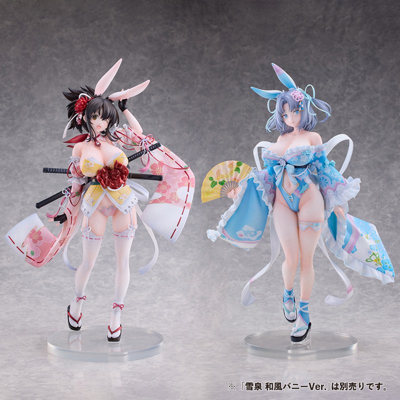 【闪乱神乐】飞鸟与雪泉 当和风禅意遇上兔女郎的热情火花