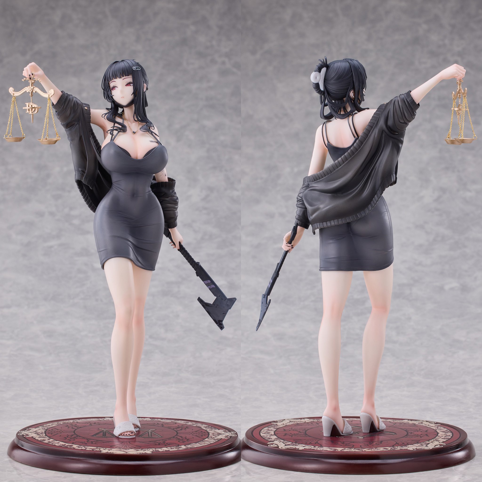 【原创手办】正义女神 执掌天平与战斧的清冷审判者