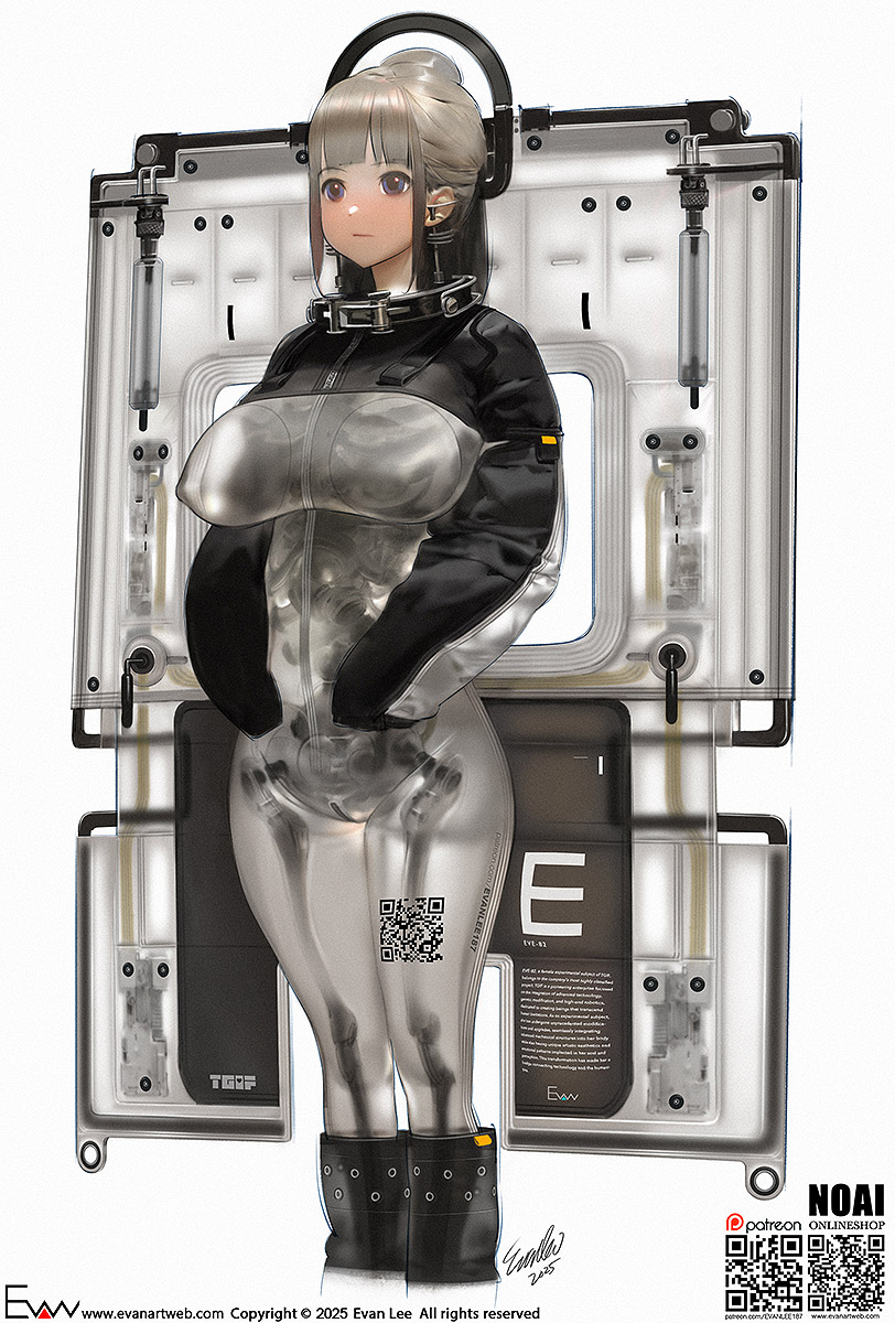 【TGOF】EVE 02 当仿生躯壳与科幻实验体碰撞出的透明美学