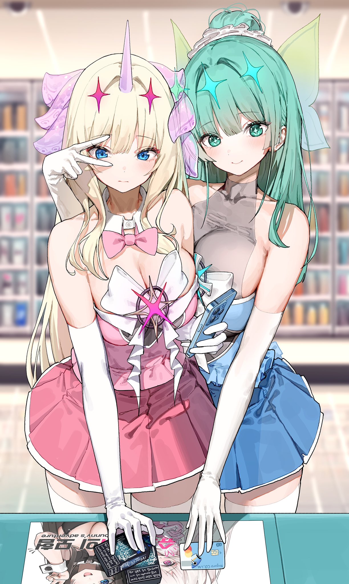 【胜利女神 妮姬】爱丽丝与布兰儿的梦幻魔法少女假日