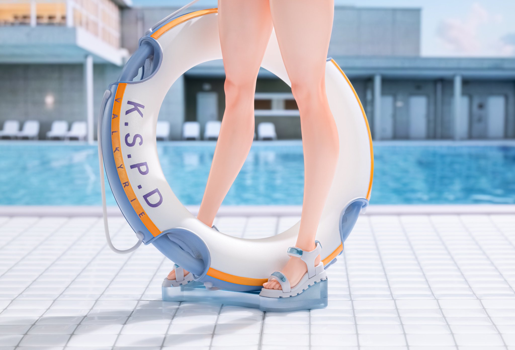 【蔚蓝档案】中务桐乃 夏日泳池边的正义守护者降临！