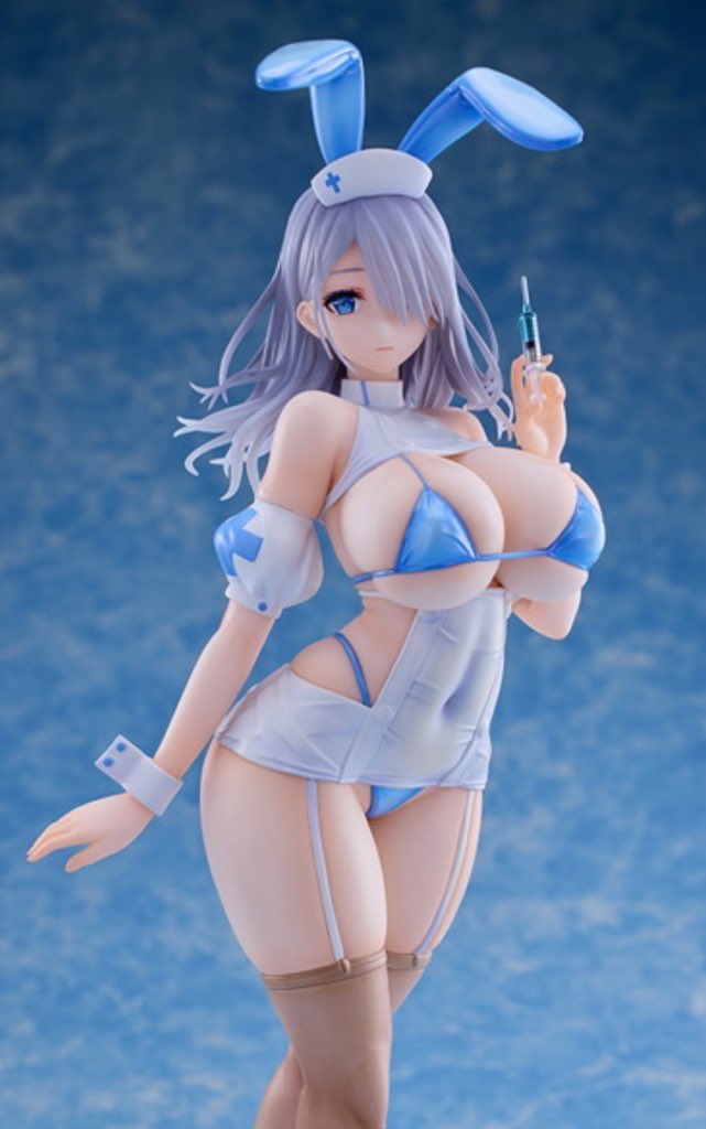 【原创萌物】七瀬めるち笔下的纯欲天花板 Chiyuru护士兔女郎手办鉴赏